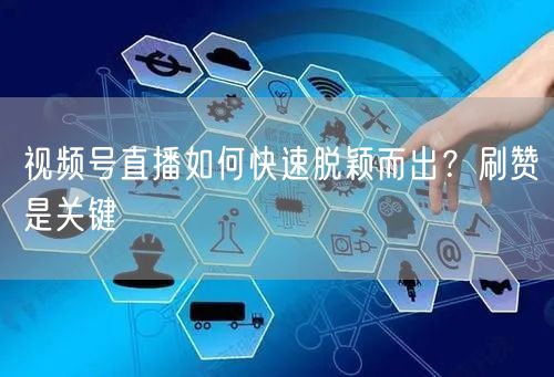 视频号直播如何快速脱颖而出？刷赞是关键