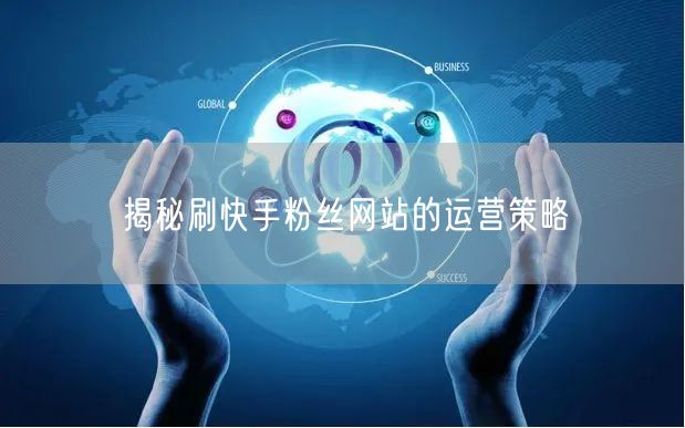 揭秘刷快手粉丝网站的运营策略