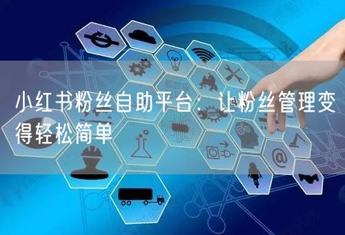 小红书粉丝自助平台：让粉丝管理变得轻松简单