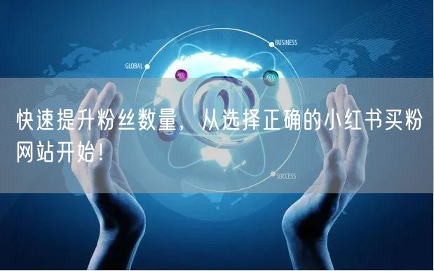 快速提升粉丝数量，从选择正确的小红书买粉网站开始！